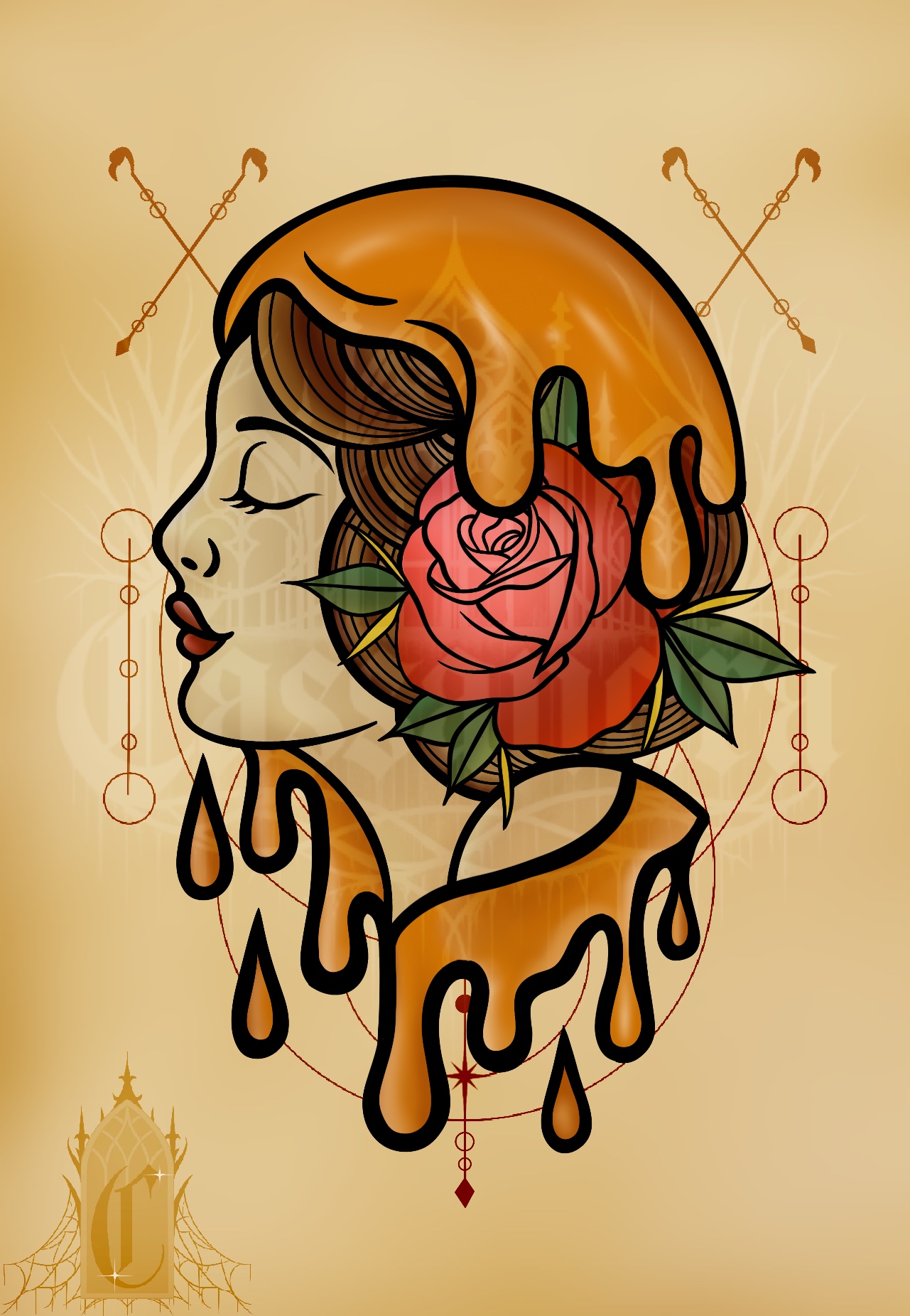 Caramel artwork